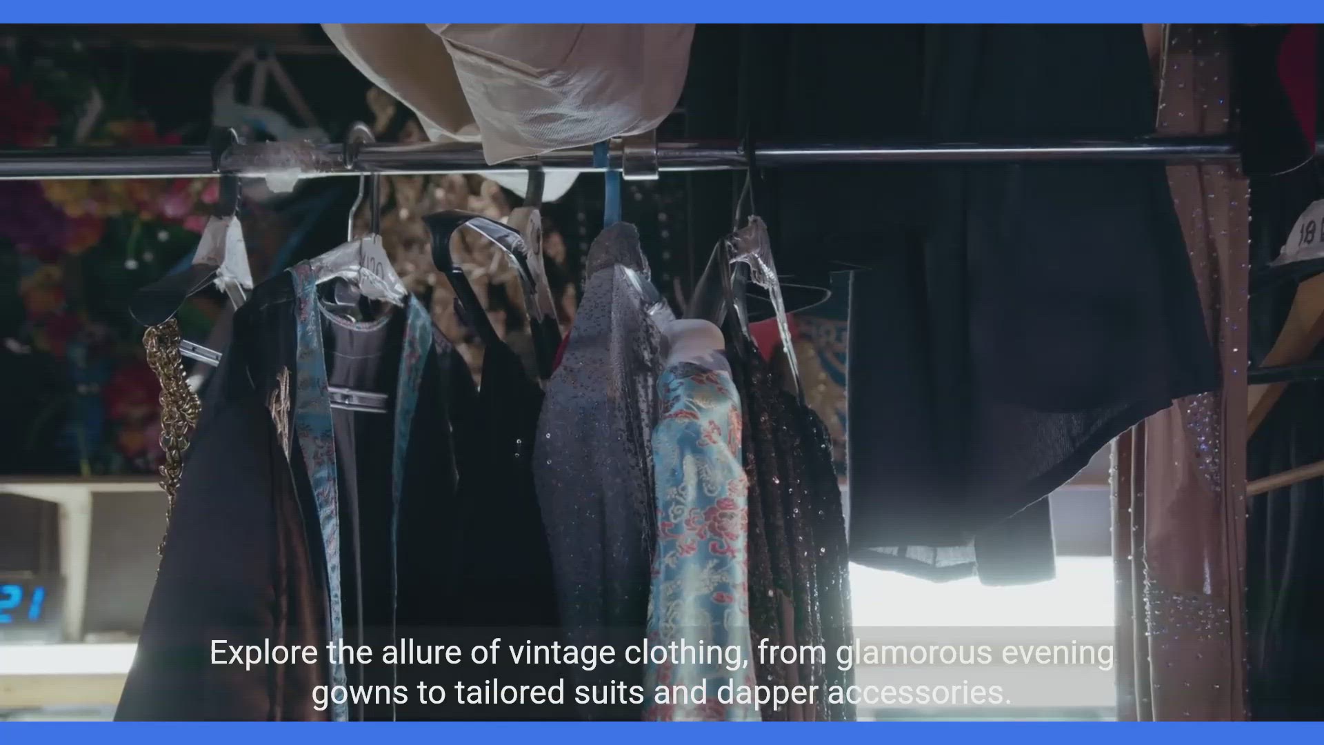 'Video thumbnail for Exploring Vintage Fashion: A Journey into the Past'