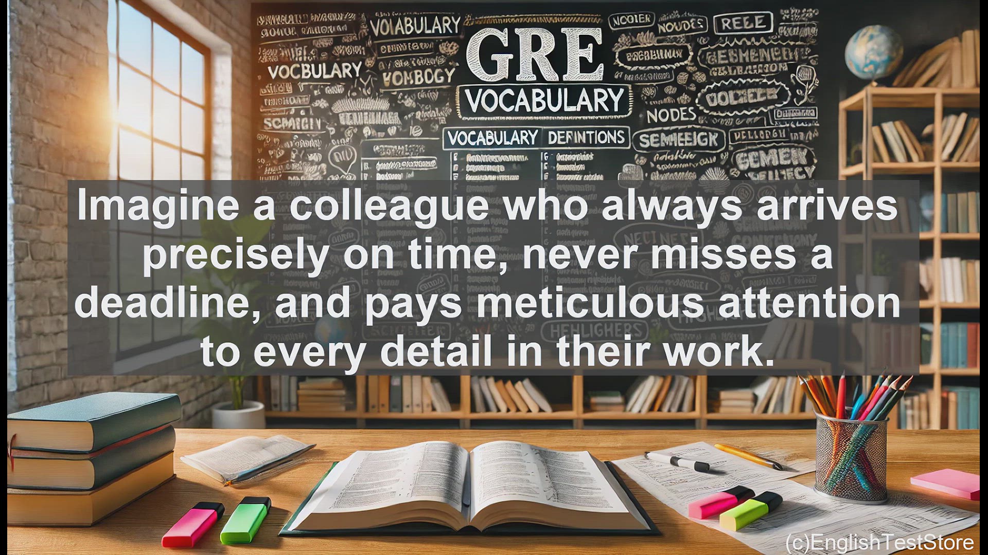 'Video thumbnail for GRE Vocabulary Lesson: The Punctilious Professional - Mastering Attention to Detail'