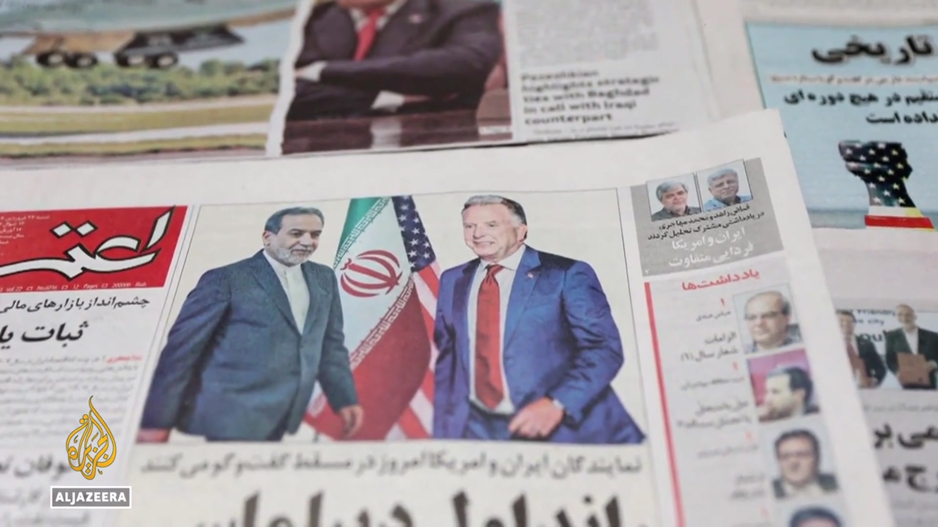 'Video thumbnail for Iran's nuclear programme: Trump dismisses his spy chief's intelligence'