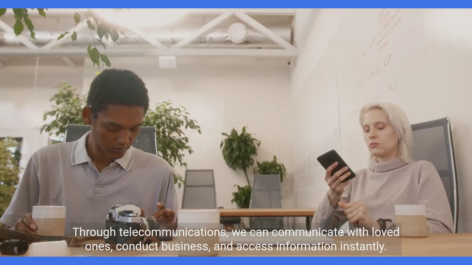 'Video thumbnail for Importance of Telecommunications'