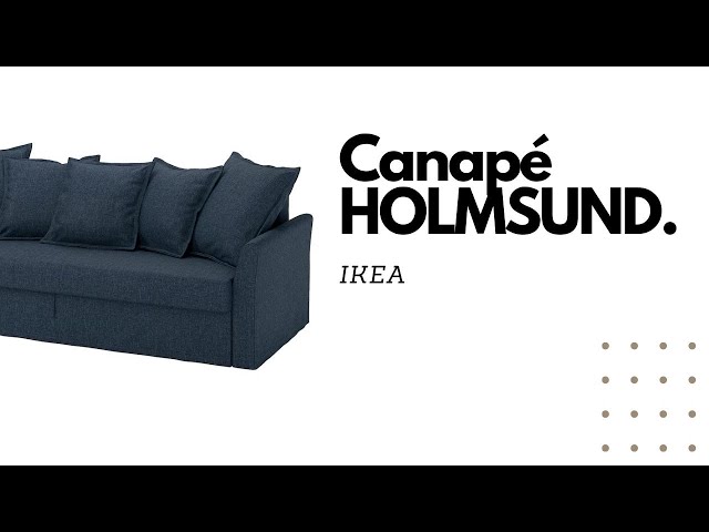 Video thumbnail for Avis du Canapé HOLMSUND - IKEA