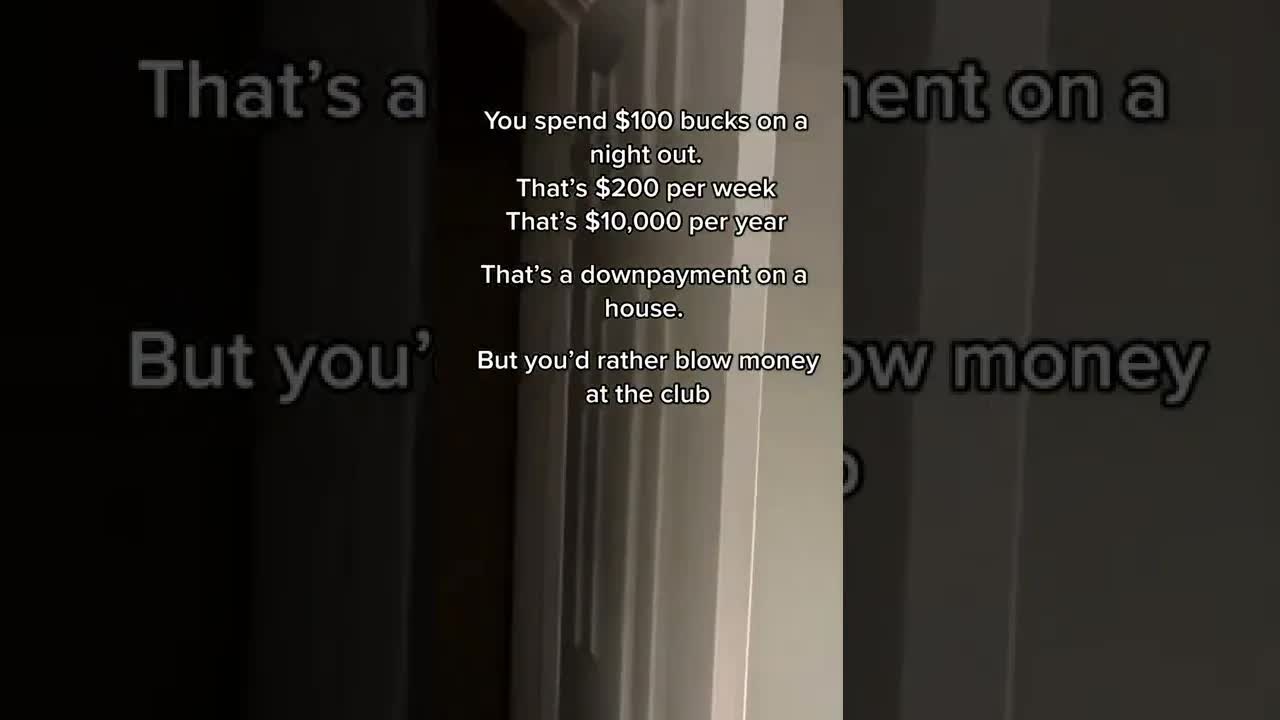 'Video thumbnail for investarters: down payment vs partying, real estate investments'