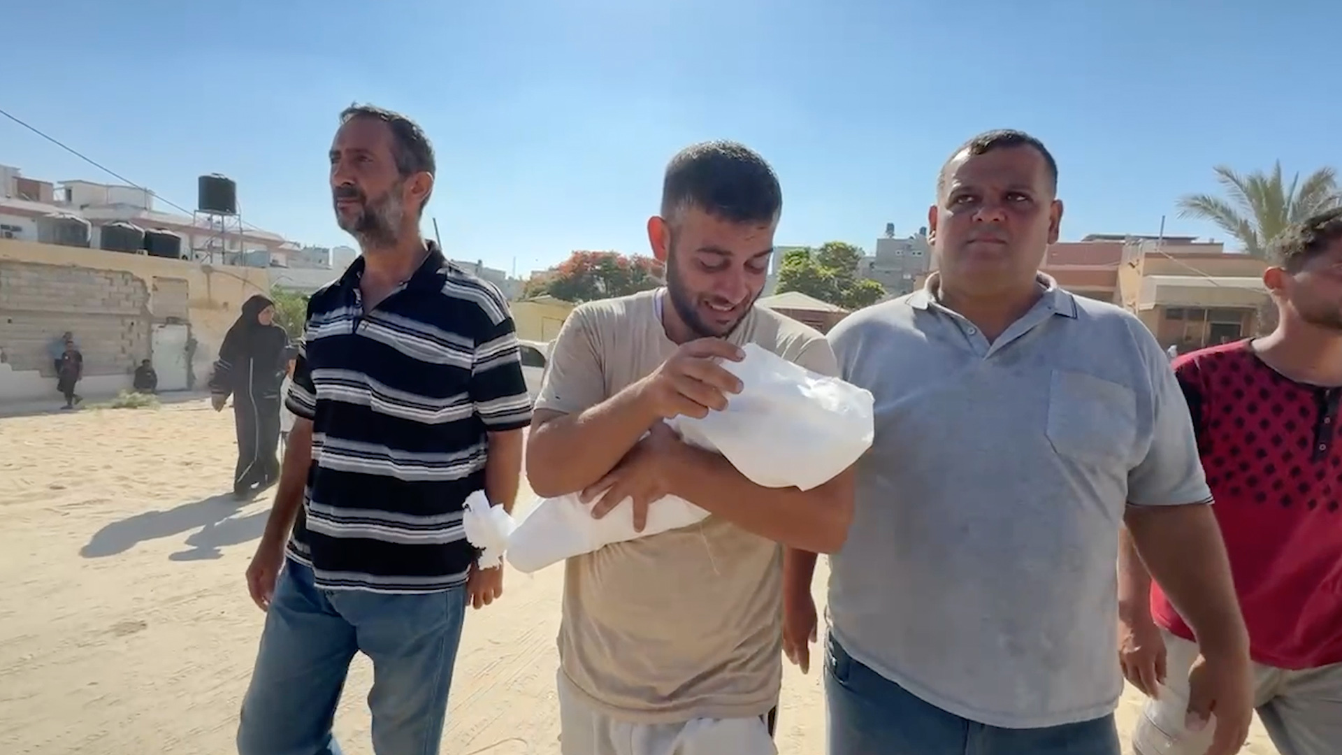'Video thumbnail for Babies starve to death in Gaza as US approves more GHF funding'