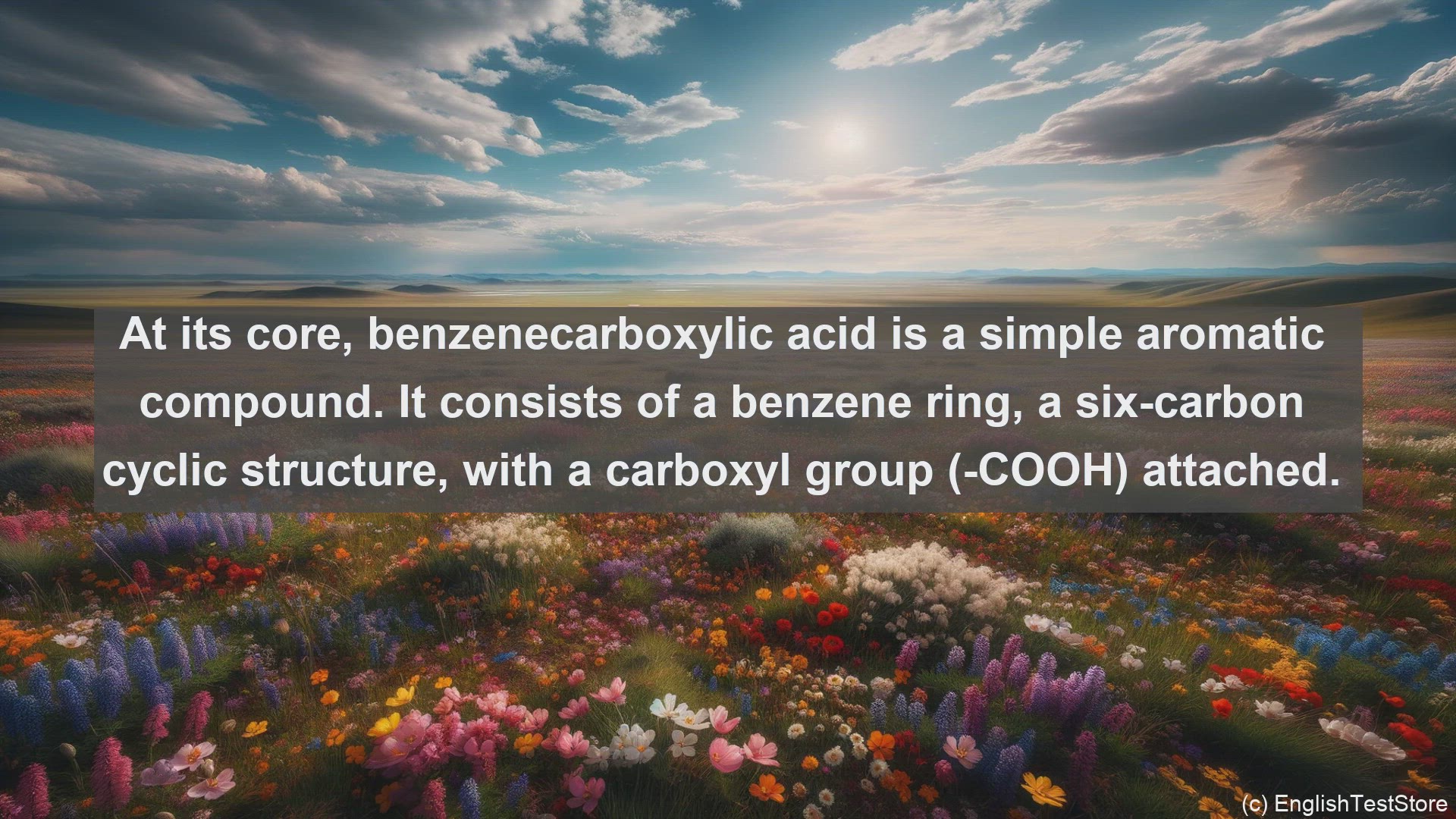 'Video thumbnail for Benzenecarboxylic acid in science  definition and examples'