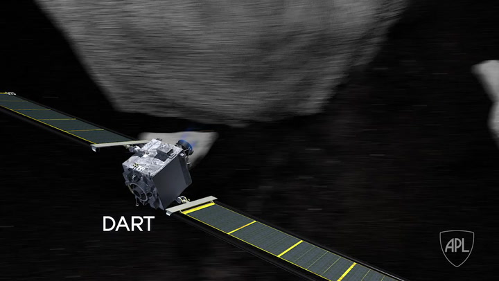 Video thumbnail for NASA's DART: Redirecting An Asteroid To Protect Earth