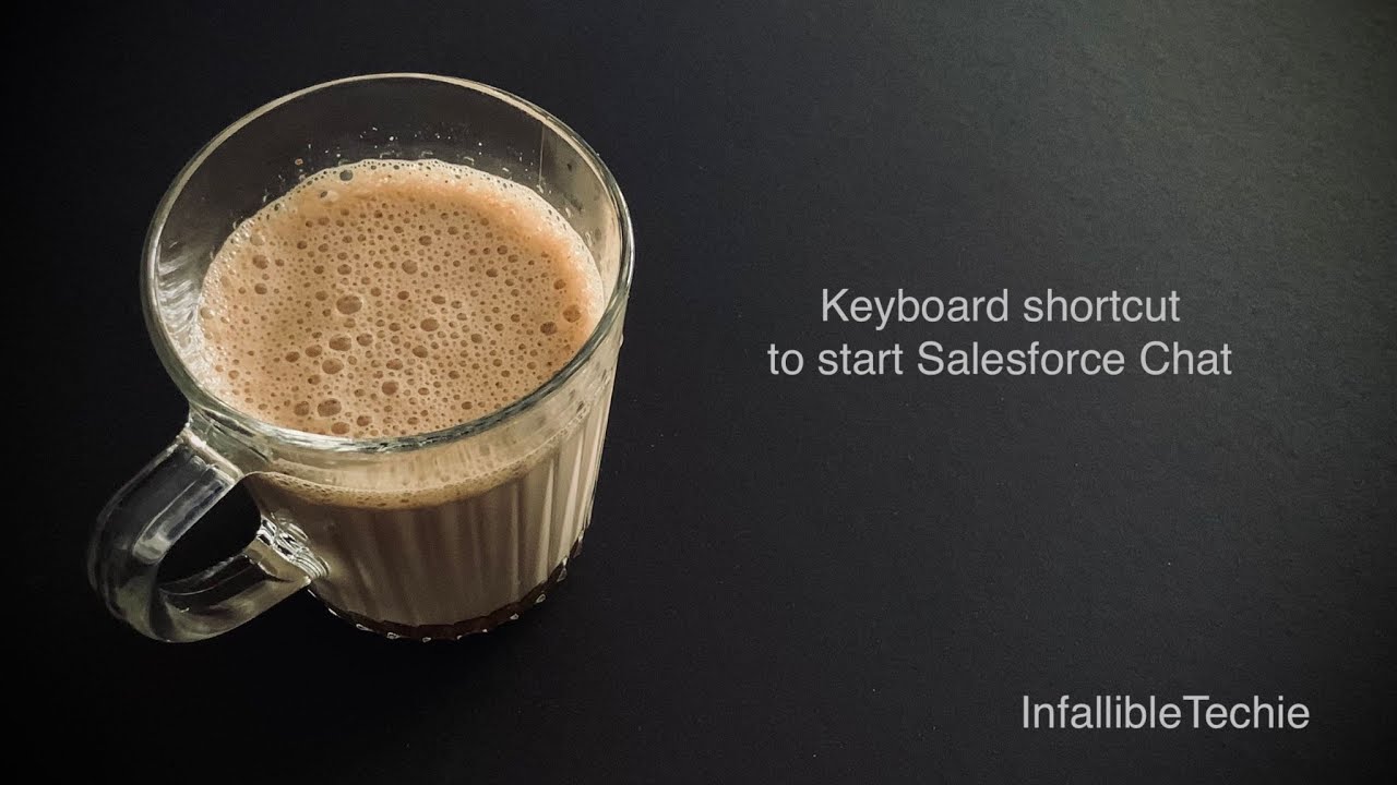 'Video thumbnail for Keyboard shortcut to start Salesforce Chat'