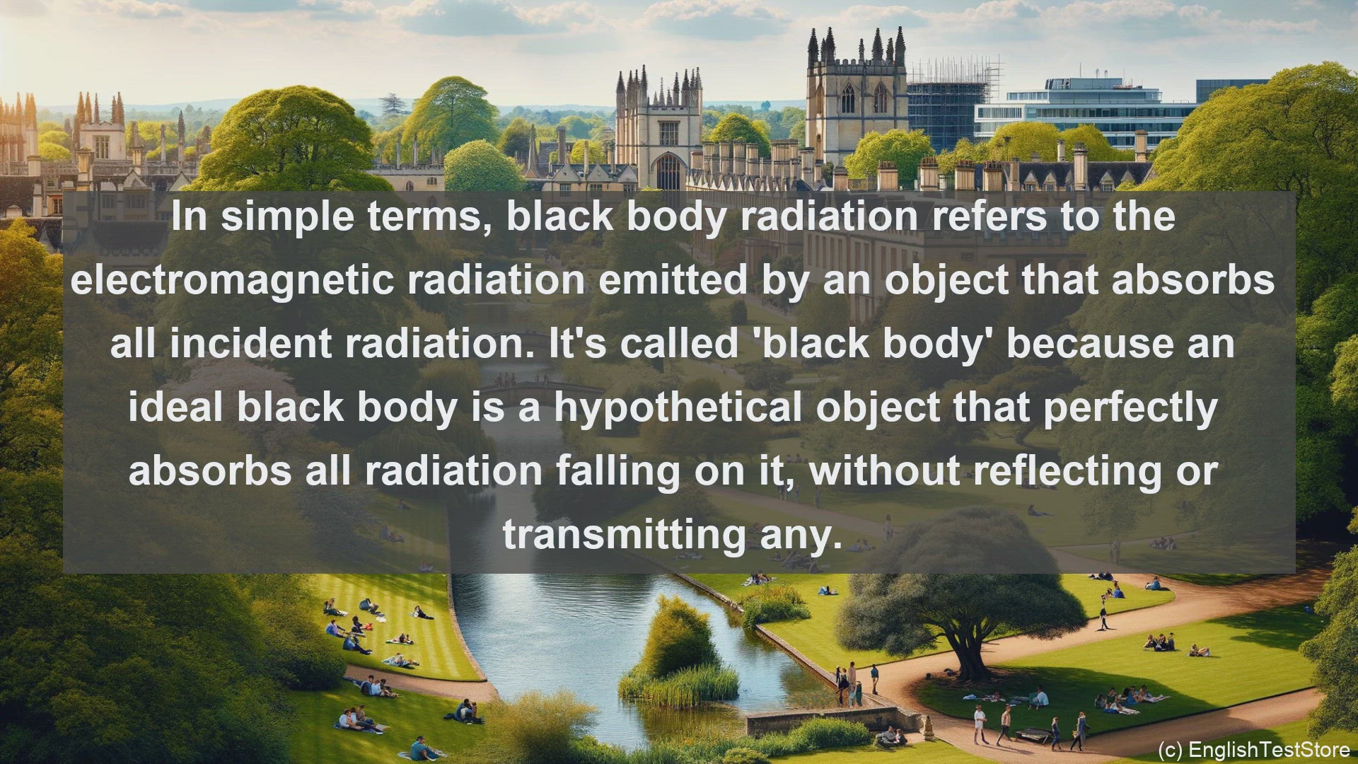 'Video thumbnail for Black body radiation in science  definition and examples'