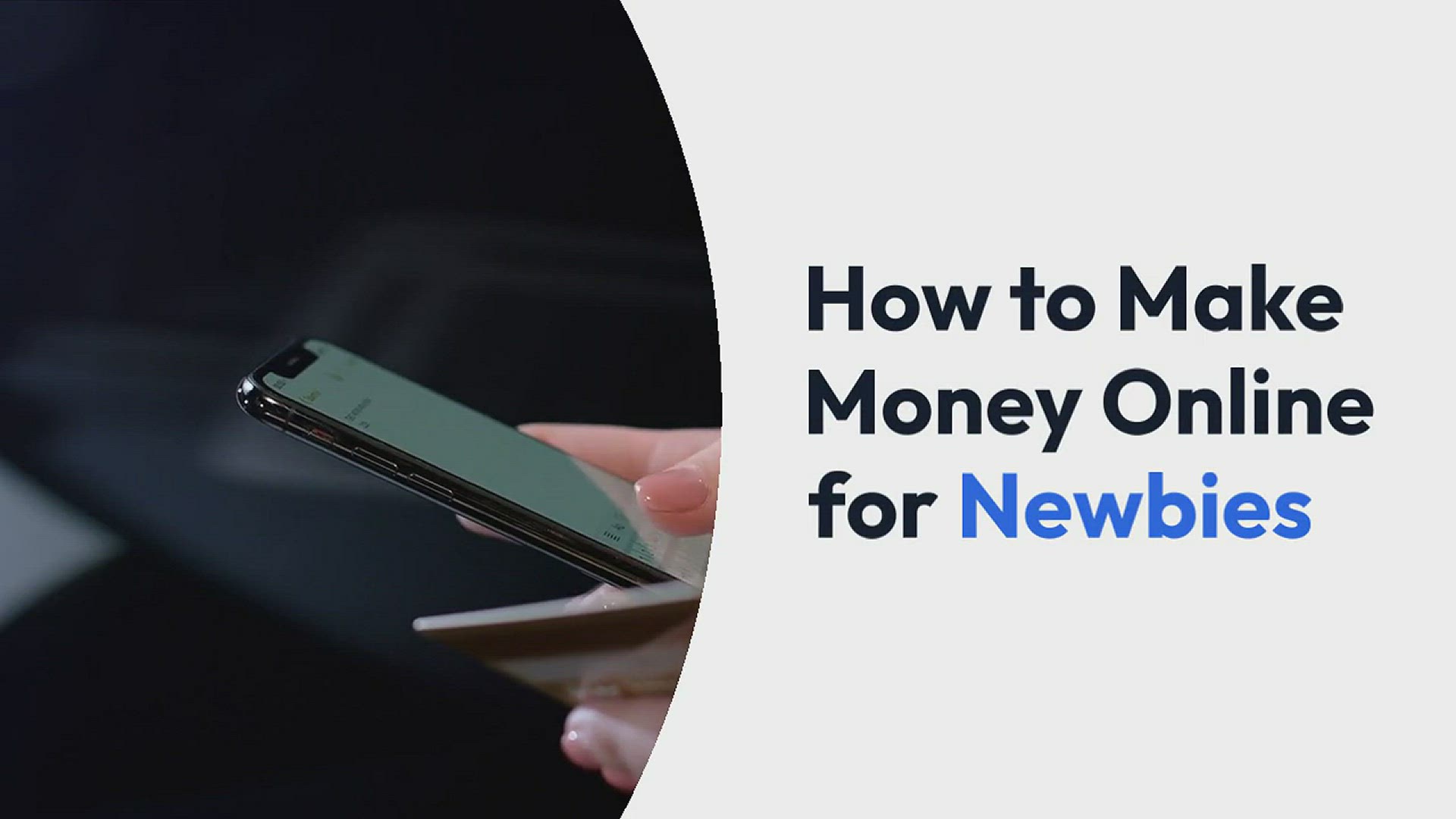 'Video thumbnail for How To Make Money Online For Newbies'