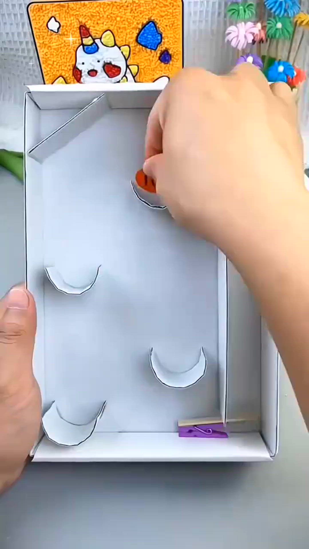 Video thumbnail for How I Made a Pinball Board Game with Simple Materials