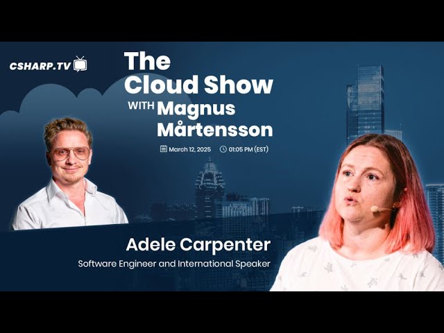 'Video thumbnail for The Cloud Show with Magnus Mårtensson ft. Adele Carpenter  - Ep: 66'