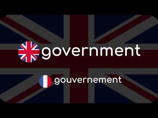 Video thumbnail for Comment prononcer « government » en anglais