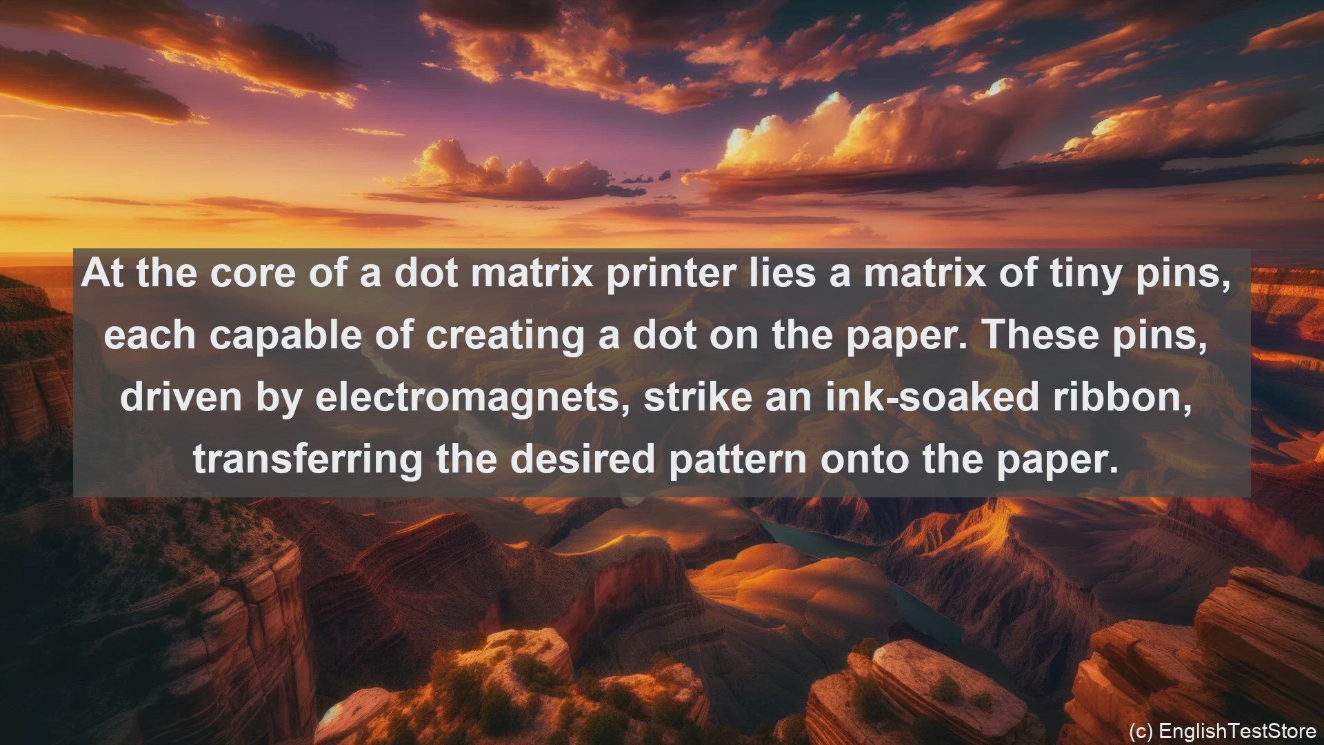 'Video thumbnail for Dot matrix printer in science  definition and examples'