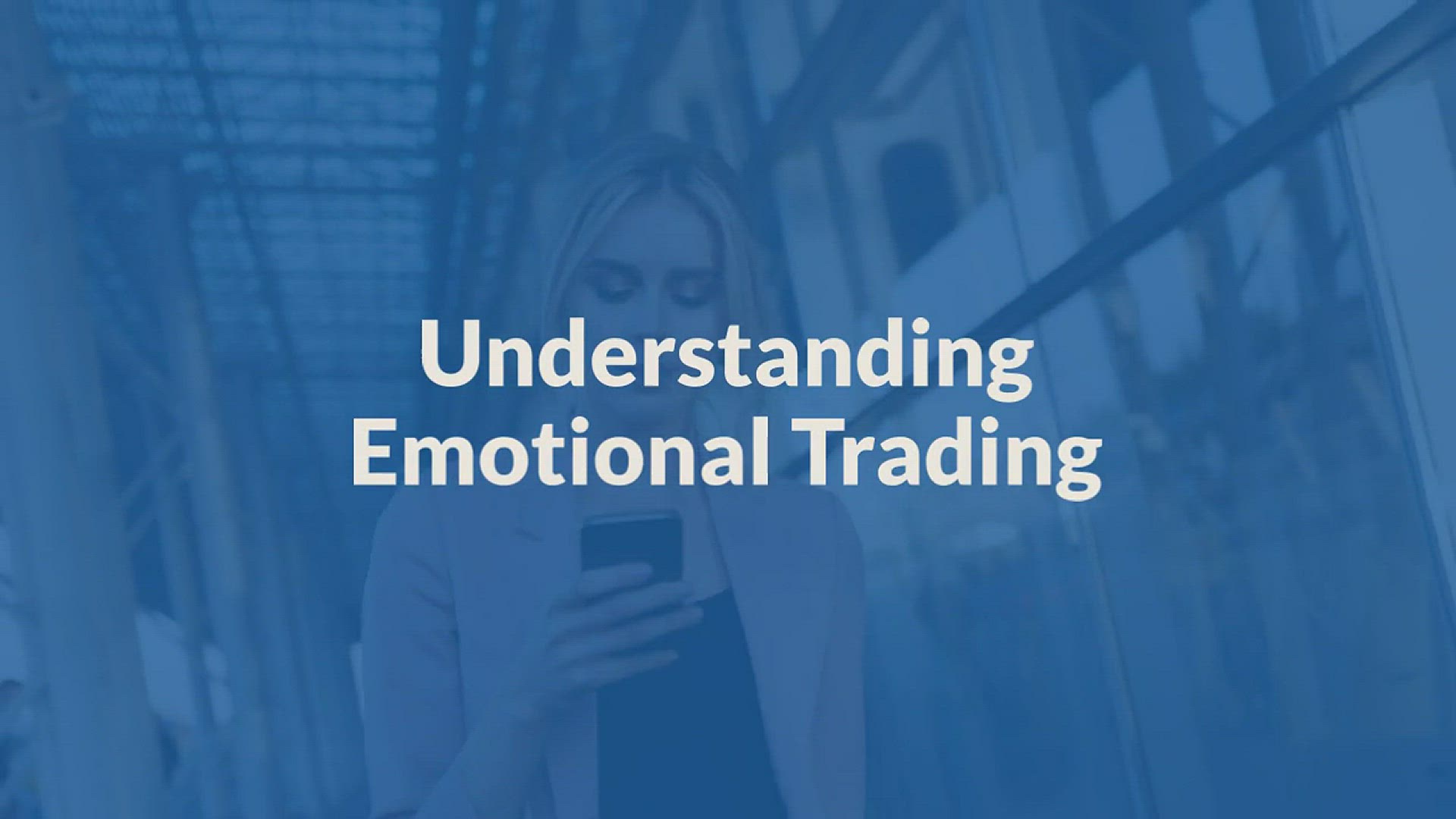 'Video thumbnail for How To Remove All Emotions From Trading'