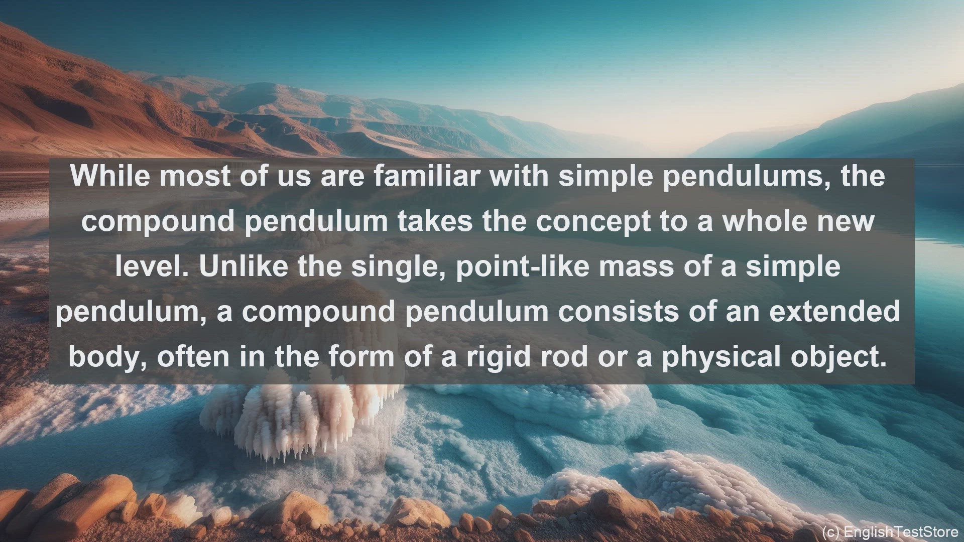 'Video thumbnail for Compound pendulum in science  definition and examples'