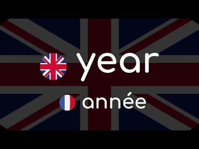 Video thumbnail for Comment prononcer « year » en anglais