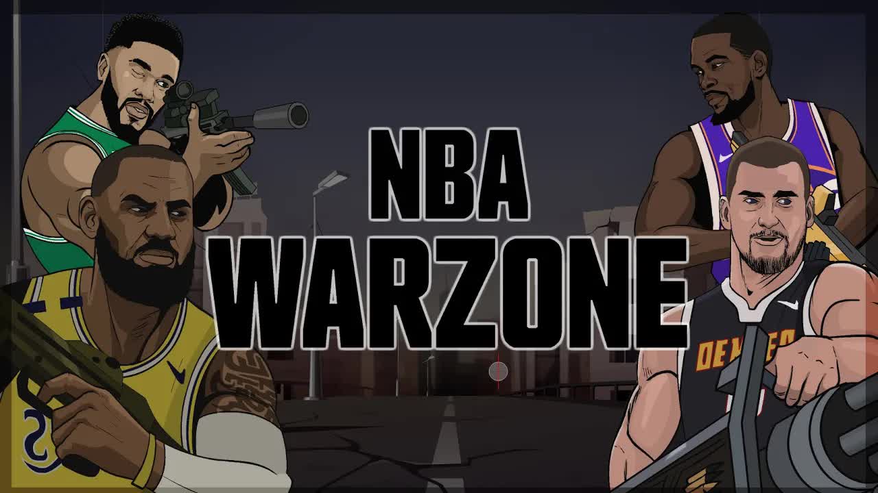 'Video thumbnail for heatcheck: nba warzone! celtics vs the league'