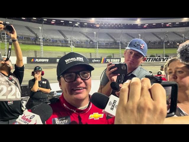 video of: Andy Petree Confronts Sheldon Creed After Late-Race Incident With Austin Hill; Creed Talks About it