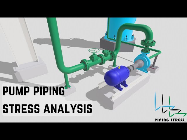 'Video thumbnail for Pump Piping Stress Analysis - Centrifugal Pump Piping Design'