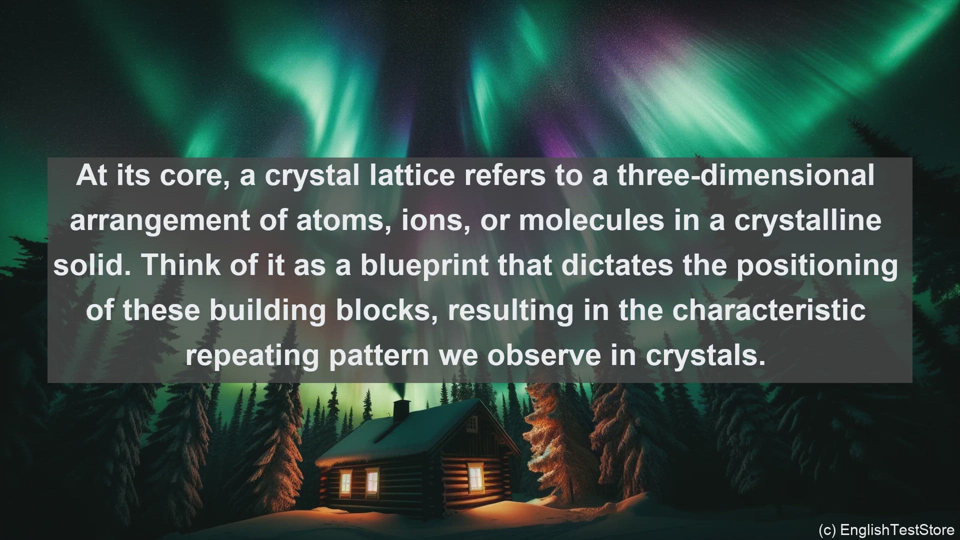 'Video thumbnail for Crystal lattice in science  definition and examples'