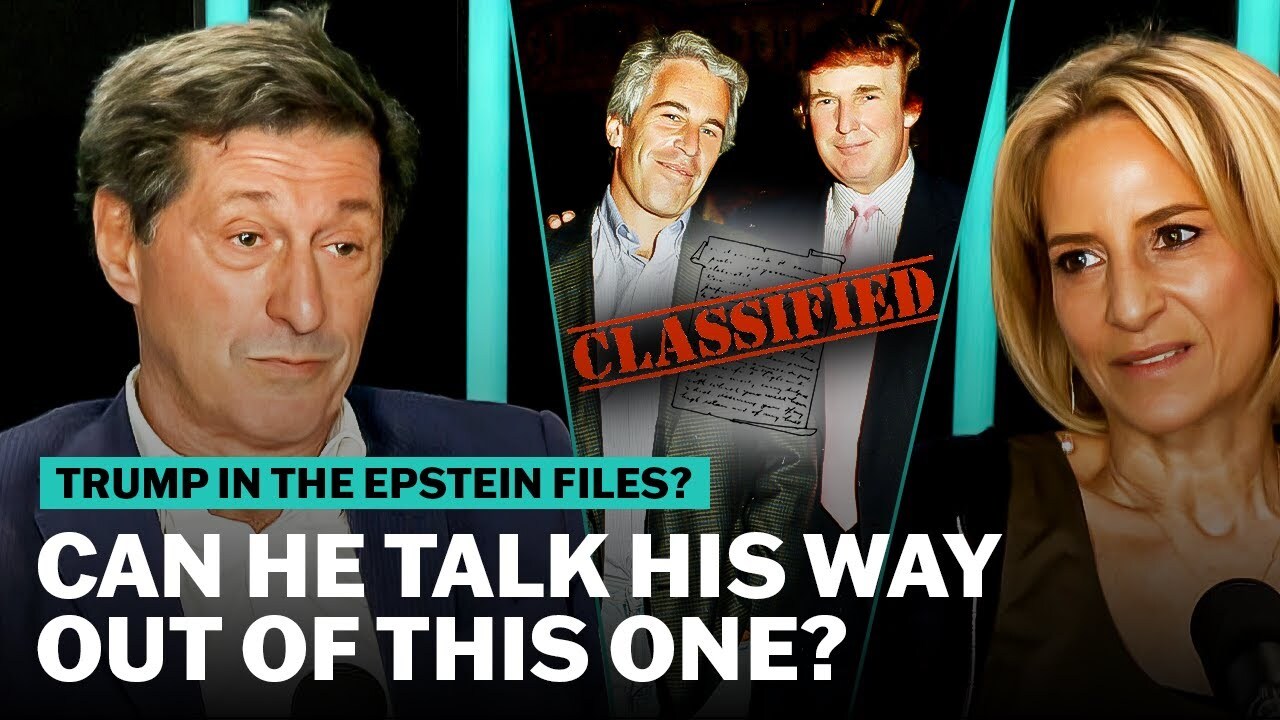 Video thumbnail for Trump's Epstein cover is blown