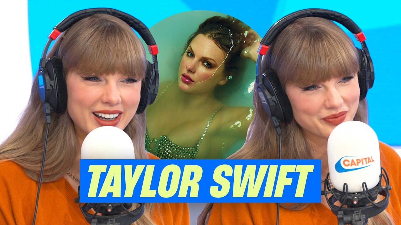 Video thumbnail for Taylor Swift reveals her and Travis Kelce’s favourite song from ‘The Life Of A Showgirl’ | Capital