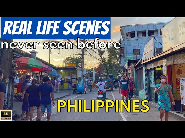 Video thumbnail for LIFE OUTSIDE MANILA | Real Life Scenes PHILIPPINES | Evening tour [4K]