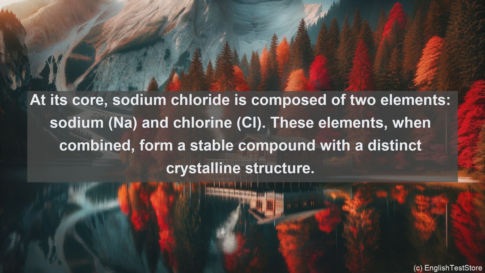 'Video thumbnail for Sodium chloride in science  definition and examples'