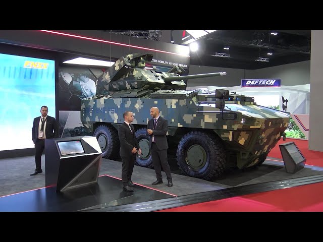 'Video thumbnail for DSA 2024 FNSS from Türkiye key player for armed forces in Asia region with tracked wheeled armored'