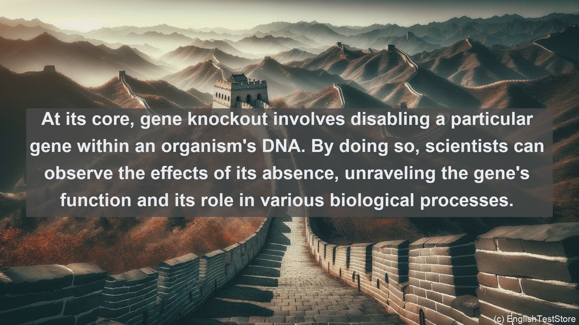 'Video thumbnail for Gene knockout in science  definition and examples'