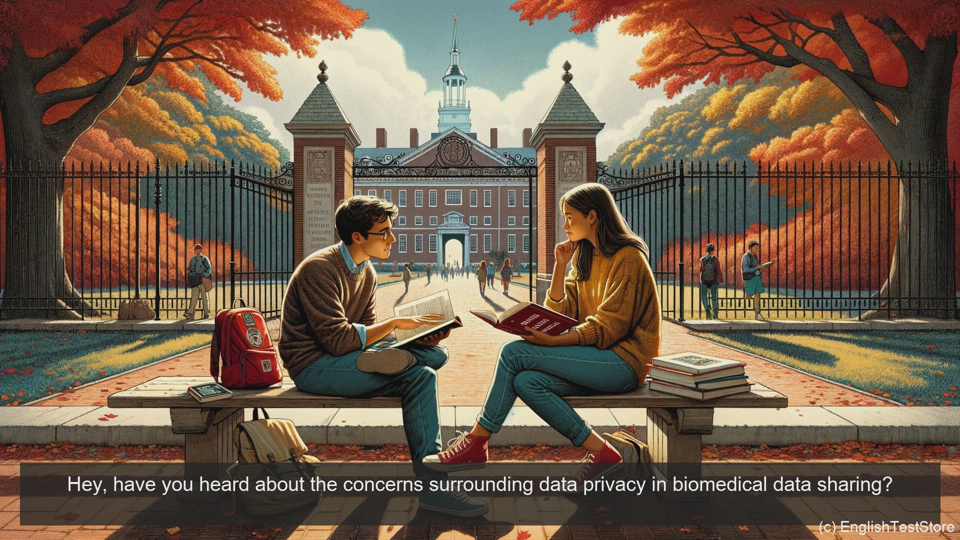 'Video thumbnail for English Conversation for Informatics Engineering: Data Privacy in Biomedical Data Sharing'