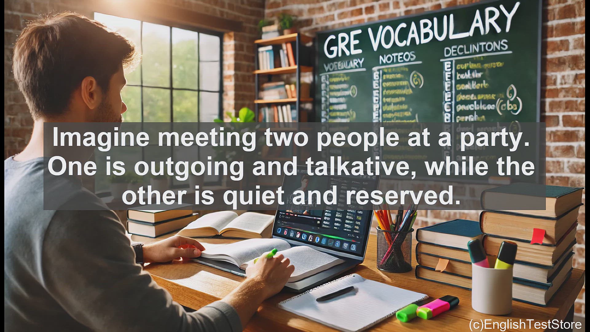 'Video thumbnail for GRE Vocabulary Lesson: Exploring Temperament - Understanding Personality Traits and Dispositions'