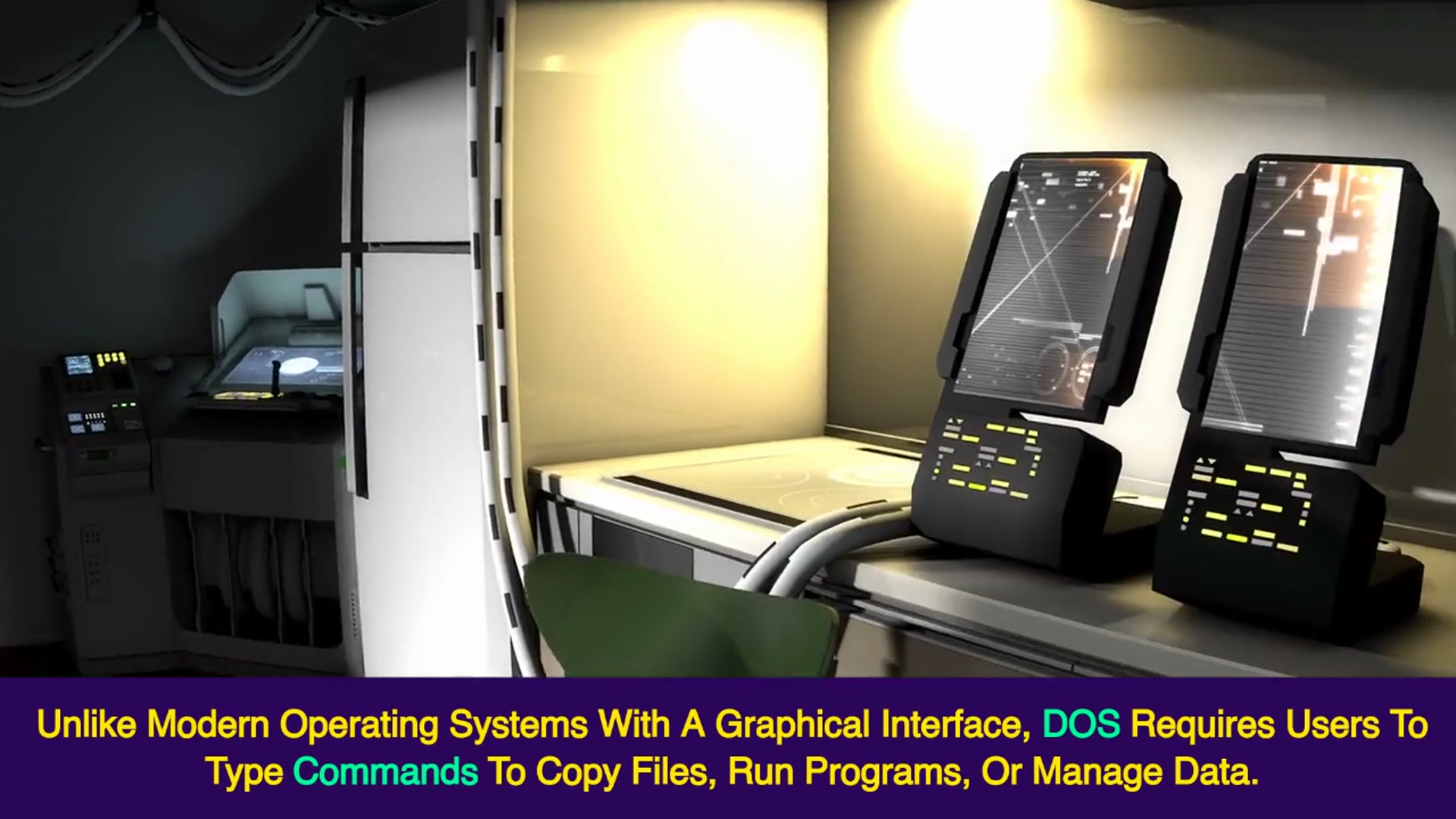 'Video thumbnail for Understanding DOS: Features, Use, Types of Commands, and Disadvantages'