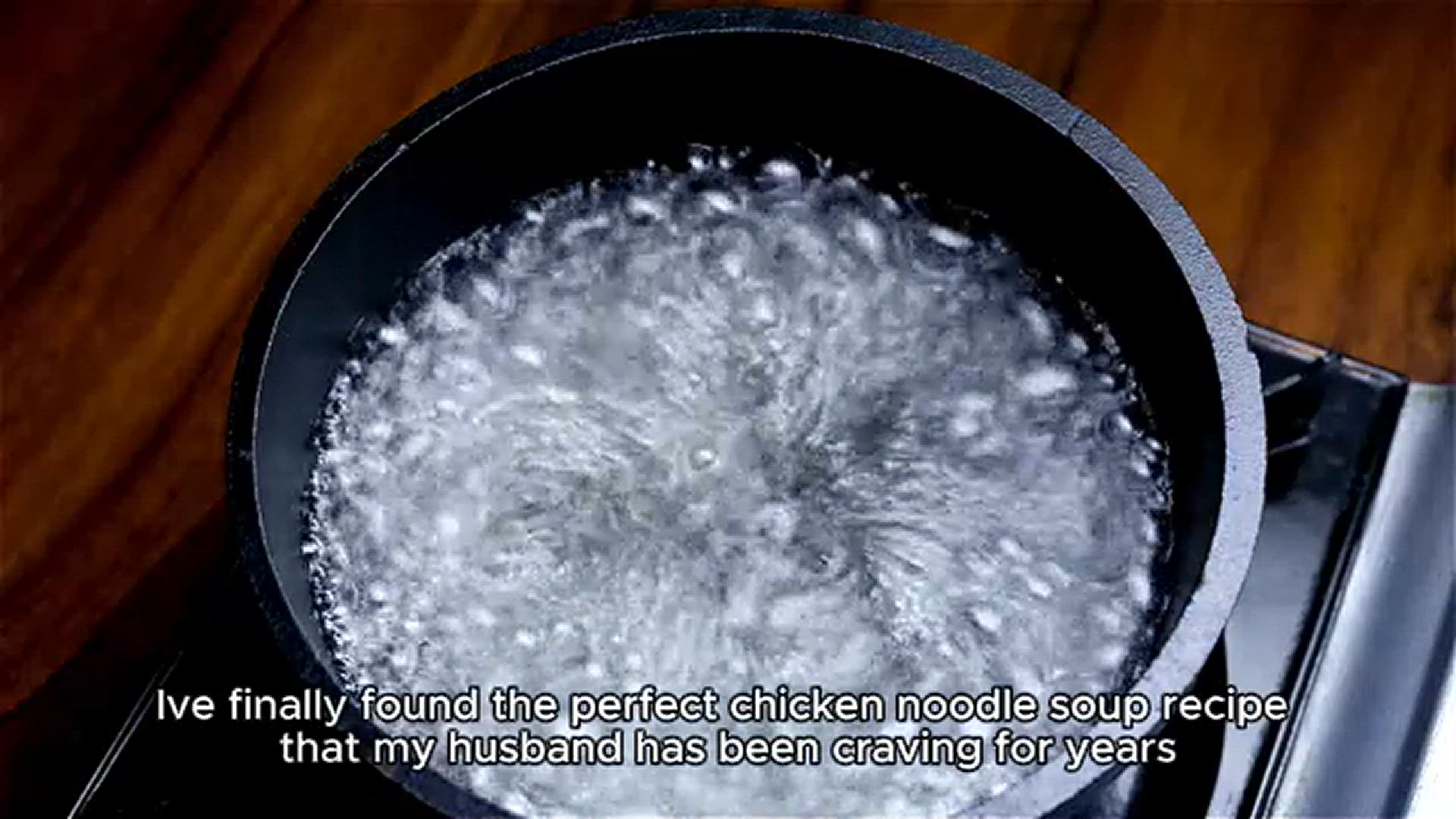 Video thumbnail for Chicken noodle soup recipe