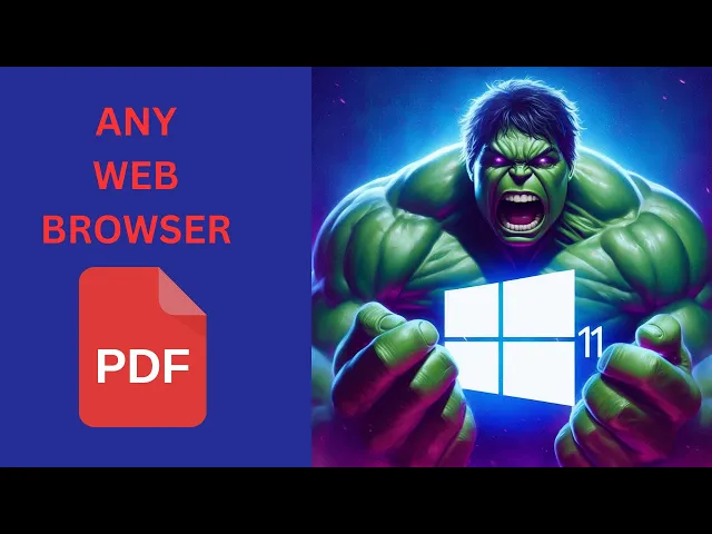 'Video thumbnail for How to Set Any Web Browser as Default PDF Viewer on Your Windows 11 | GearUpWindows Tutorial'