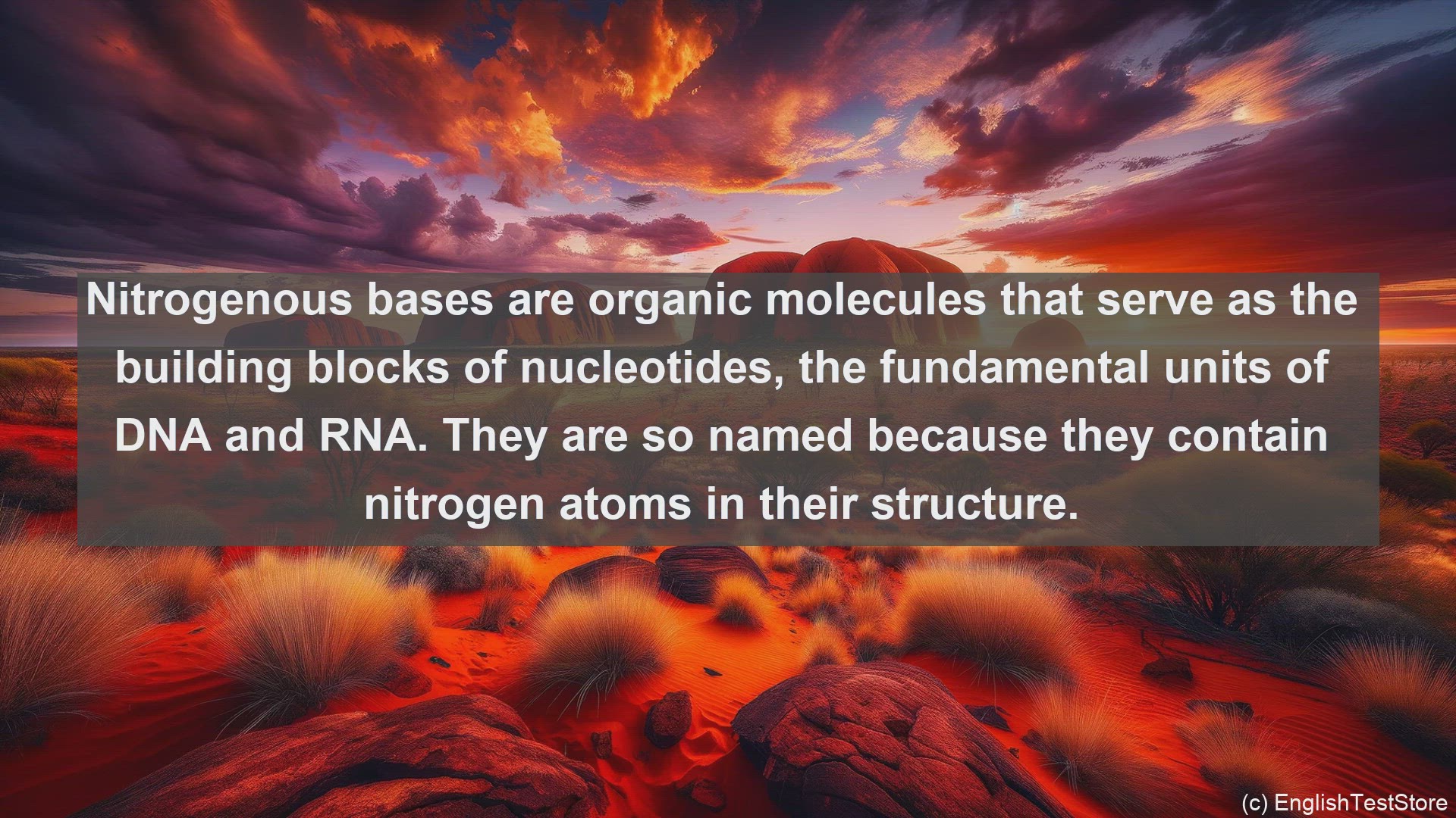 'Video thumbnail for Nitrogenous base in science  definition and examples'