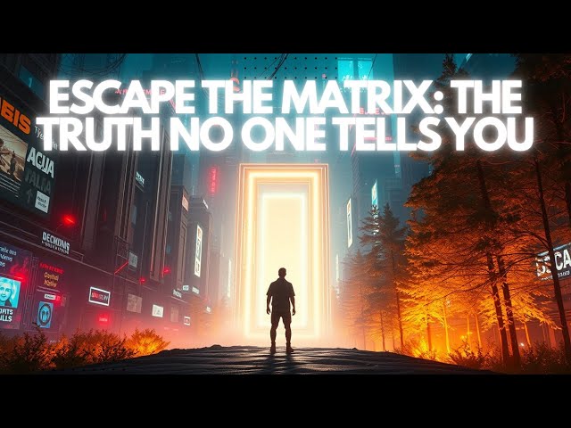 Video thumbnail for Escape the Matrix: The Truth No One Tells You