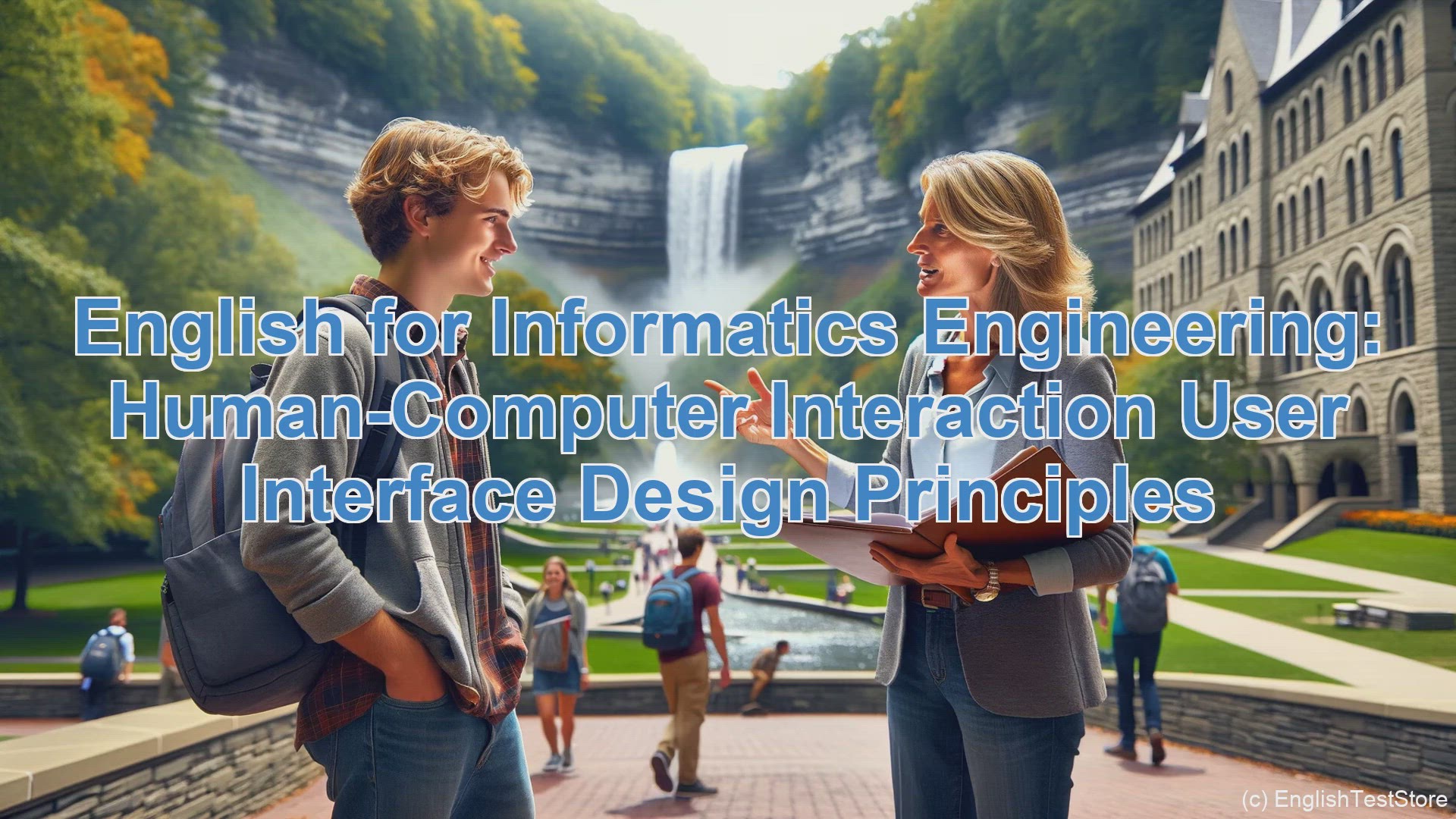 'Video thumbnail for English Conversation for Informatics Engineering: Human-Computer Interaction User Interface Design Principles'