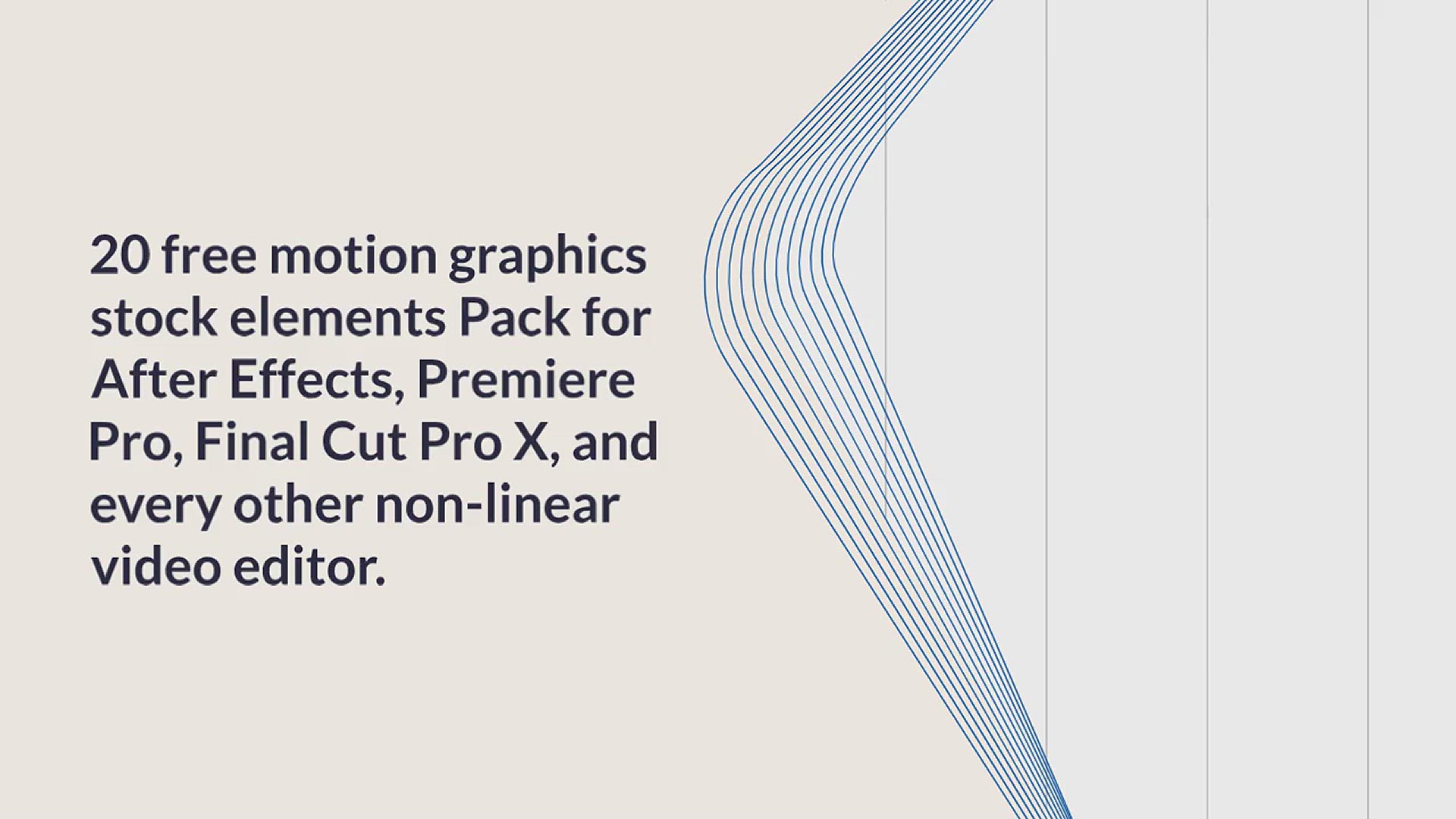 'Video thumbnail for 20 Free Motion Graphics Stock Elements Pack'