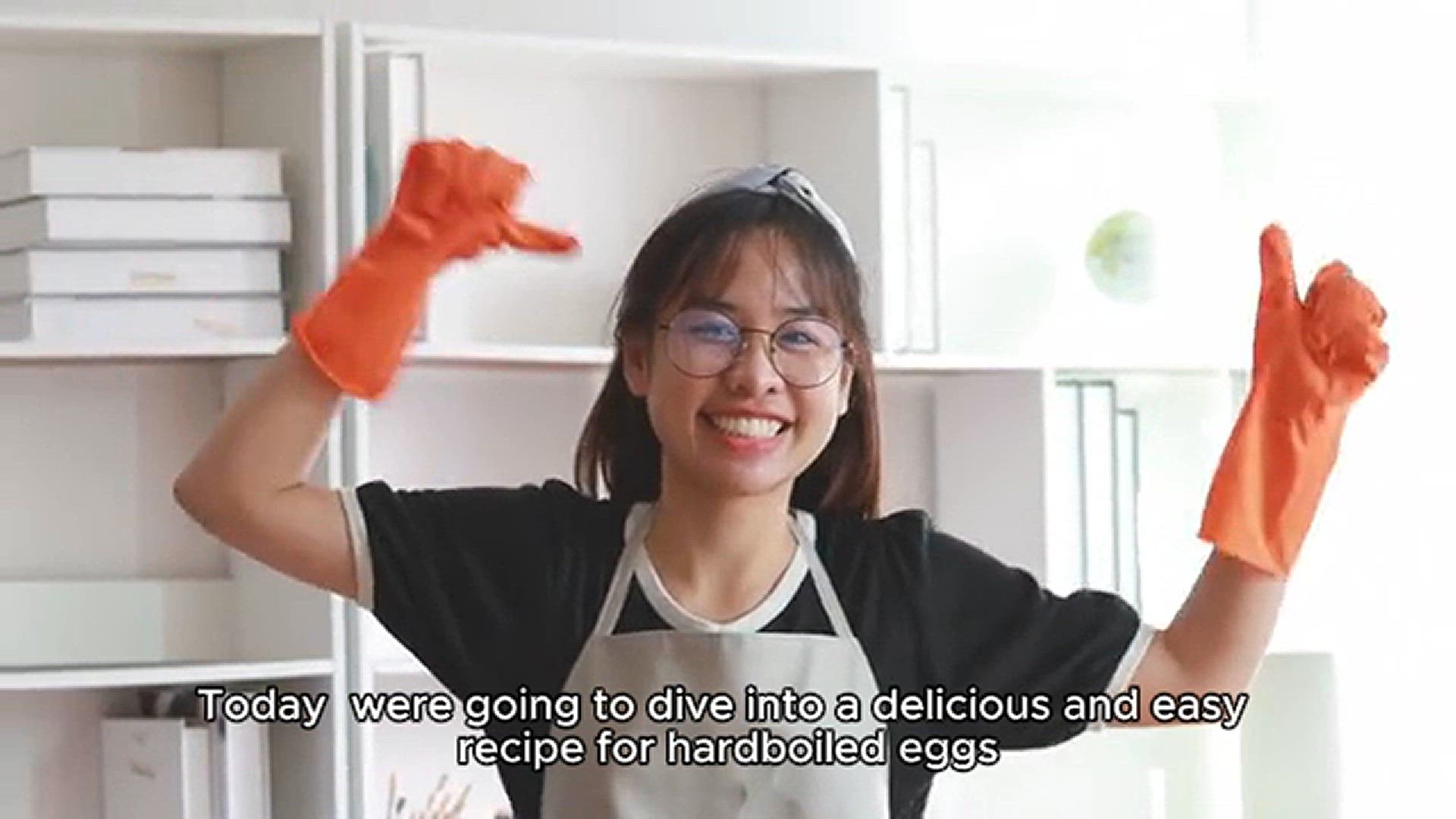 Video thumbnail for hard boiled egg recipe