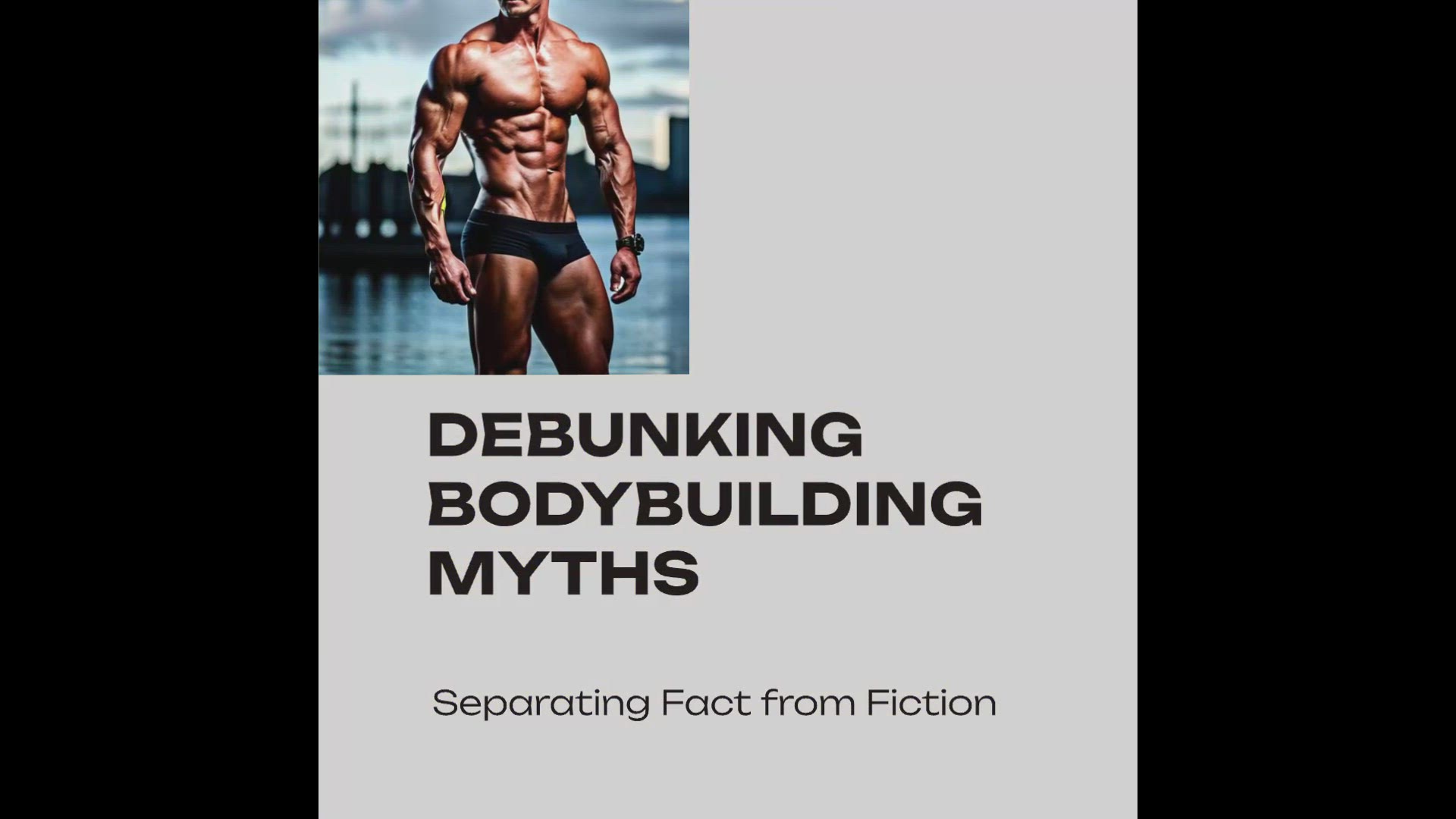 'Video thumbnail for Debunking Bodybuilding Myths'