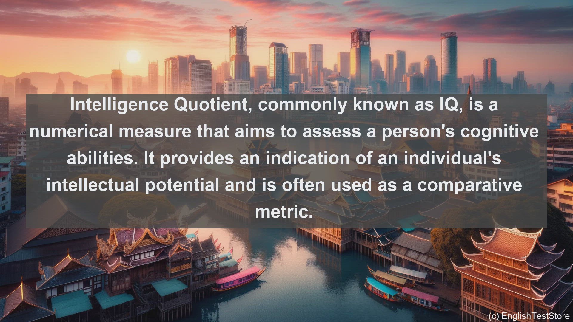 'Video thumbnail for Intelligence quotient in science  definition and examples'
