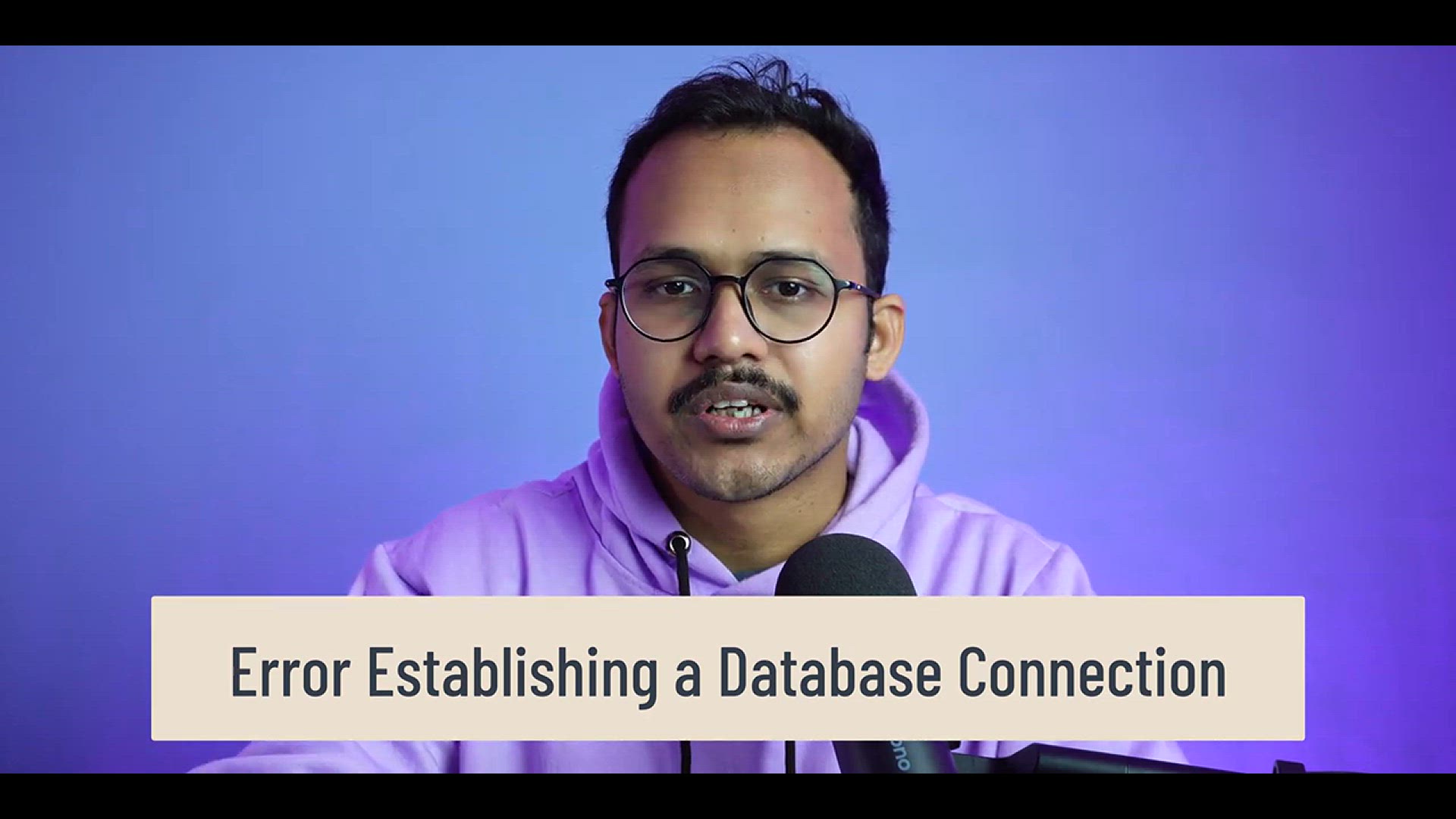 'Video thumbnail for How to fix Error Establishing Database connection in wordpress'