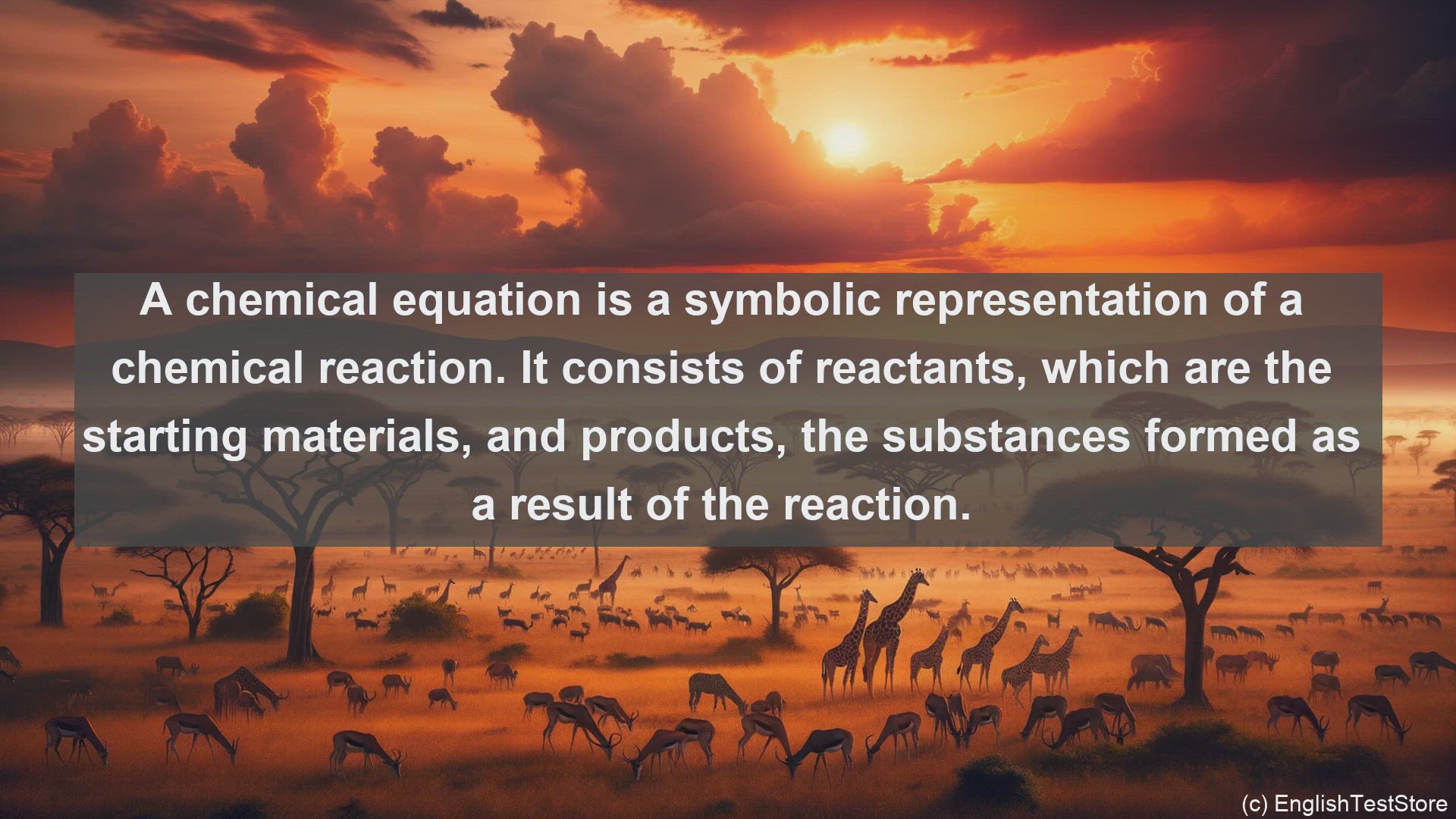 'Video thumbnail for Chemical equation in science  definition and examples'