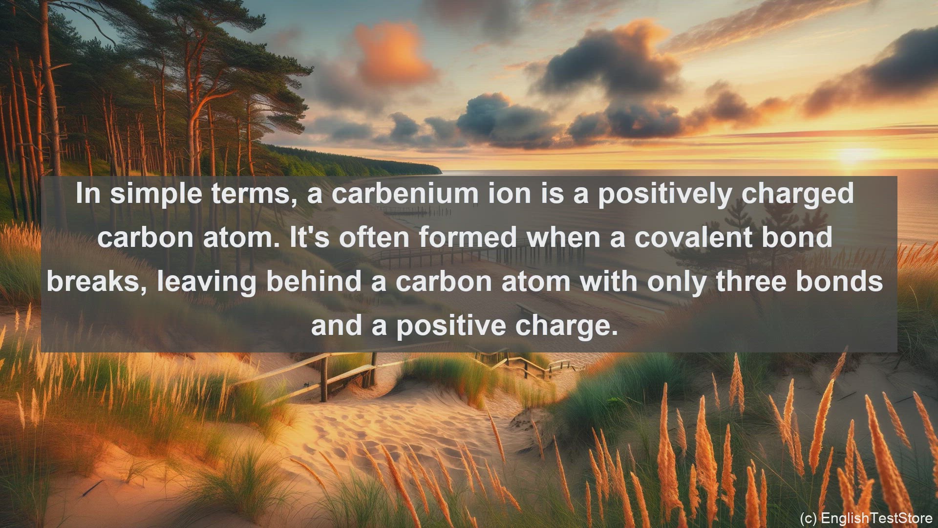 'Video thumbnail for Carbenium ion in science  definition and examples'