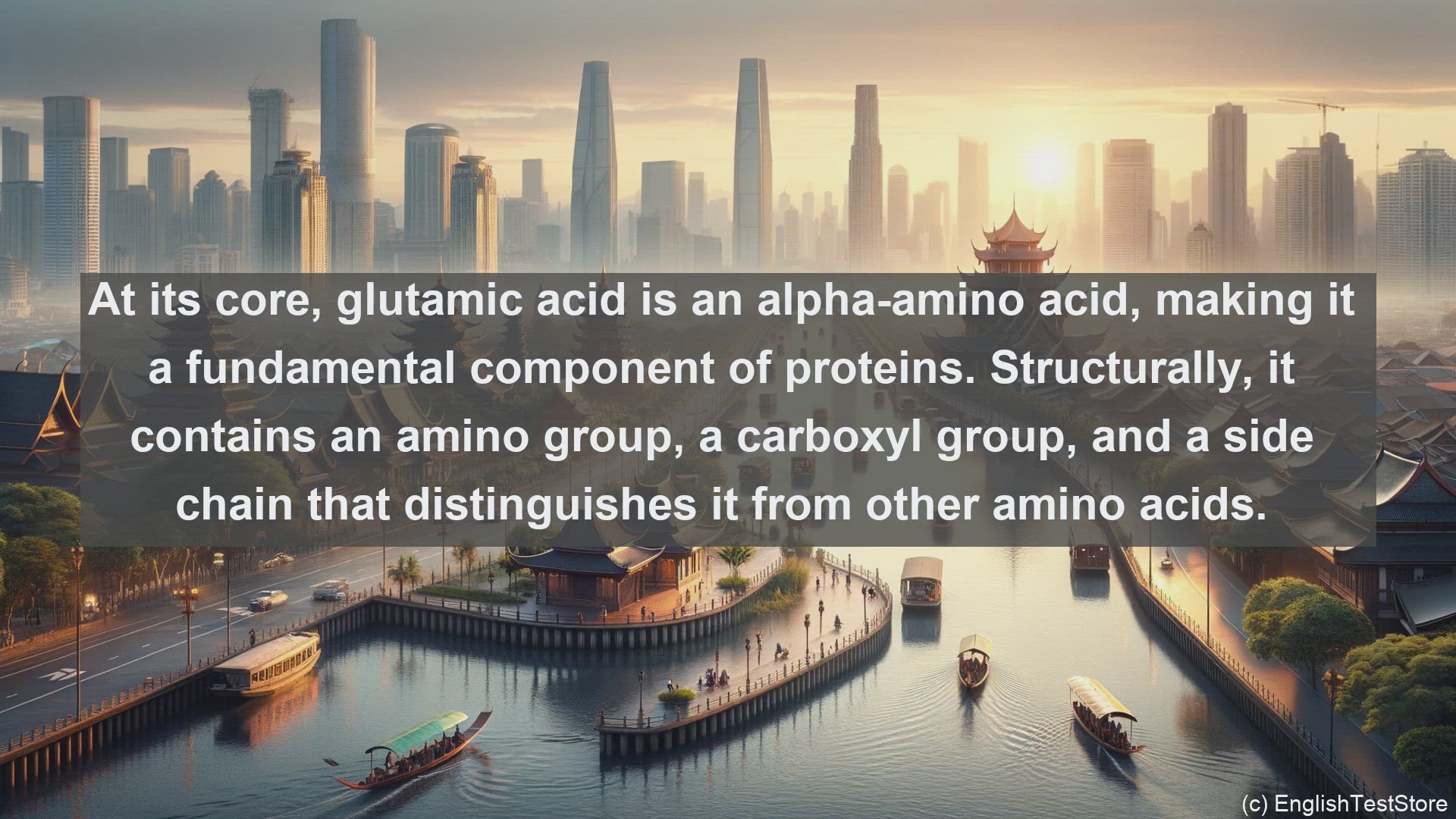 'Video thumbnail for Glutamic acid in science  definition and examples'