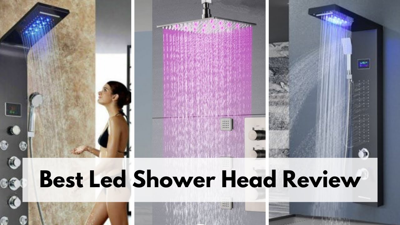 'Video thumbnail for Best Led Shower heads 2023'