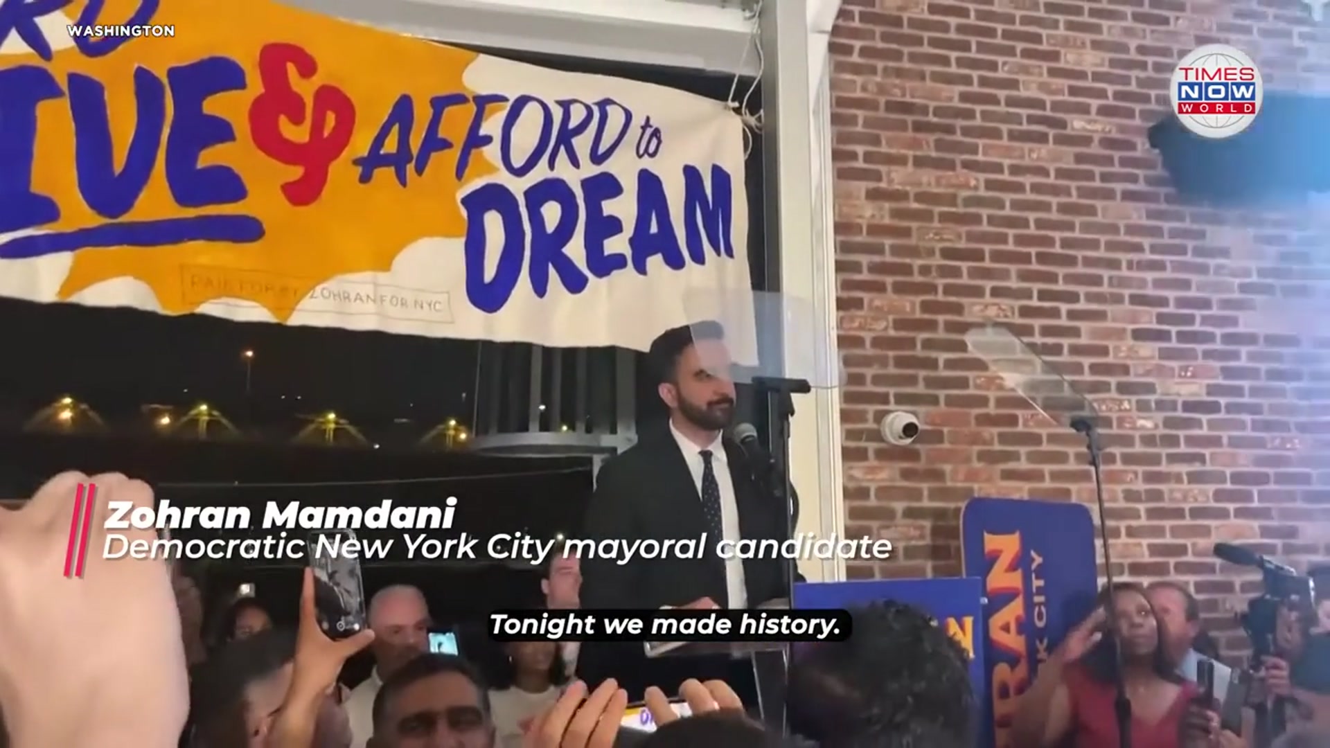 'Video thumbnail for Zohran Mamdani Stuns NYC: Defeats Cuomo, Becomes First Muslim, Indian American Mayoral Nominee'