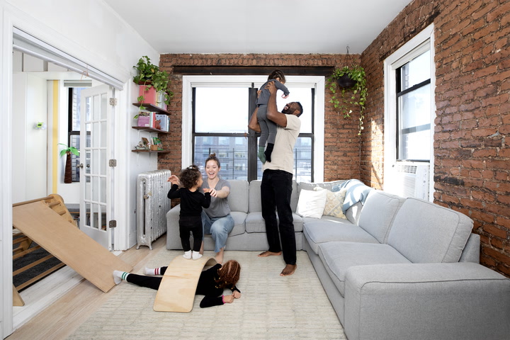 'Video thumbnail for House Tour: This Family of Five Is Absolutely Thriving in an Extremely Organized 725 Square Feet'