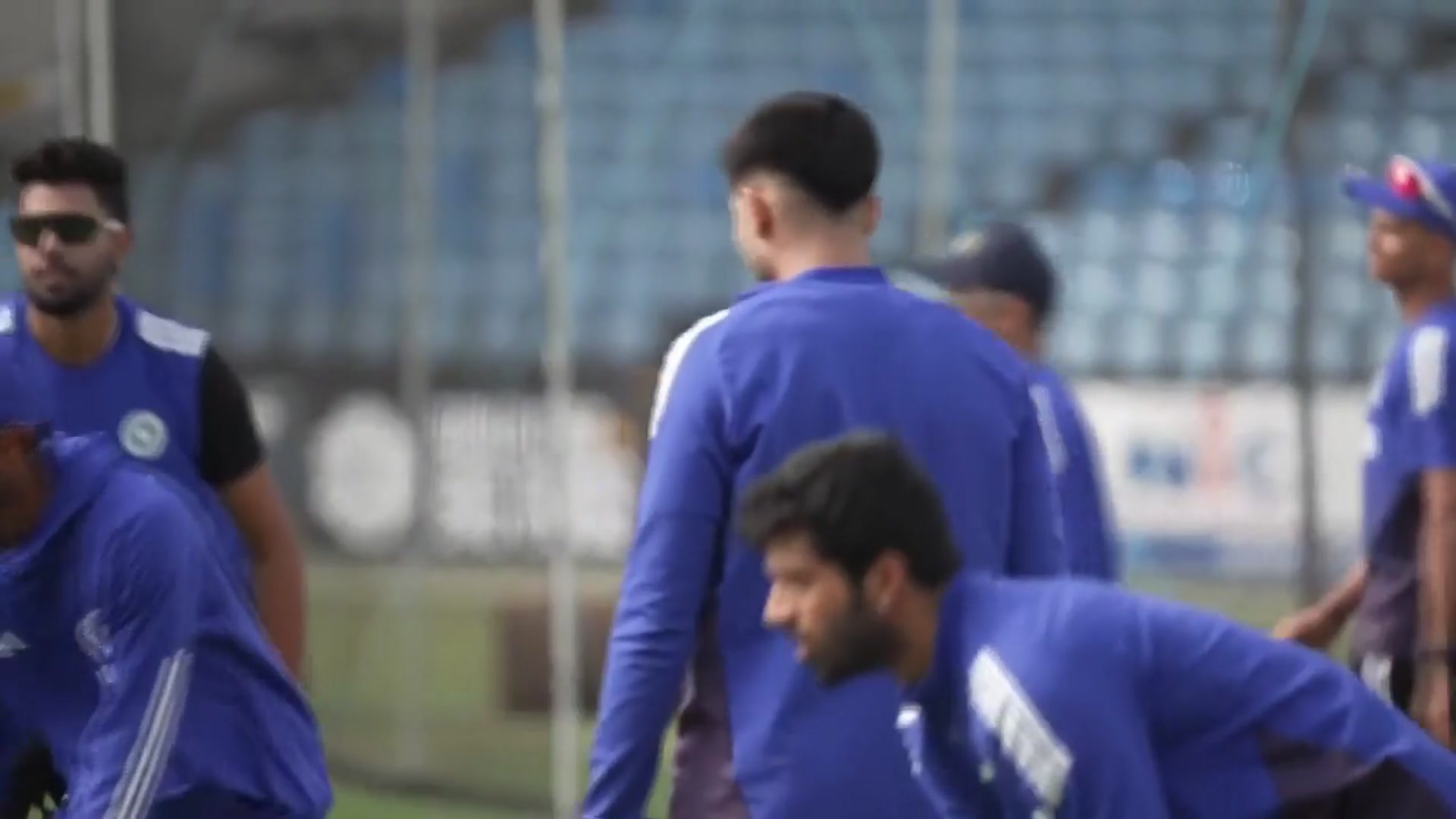 'Video thumbnail for India practice at Headingley ahead of first Test against England'