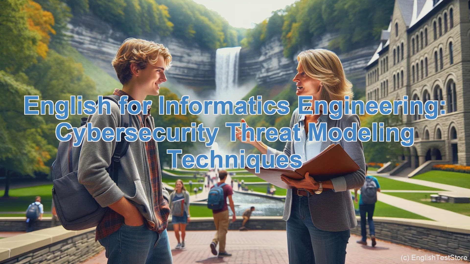'Video thumbnail for English Conversation for Informatics Engineering: Cybersecurity Threat Modeling Techniques'